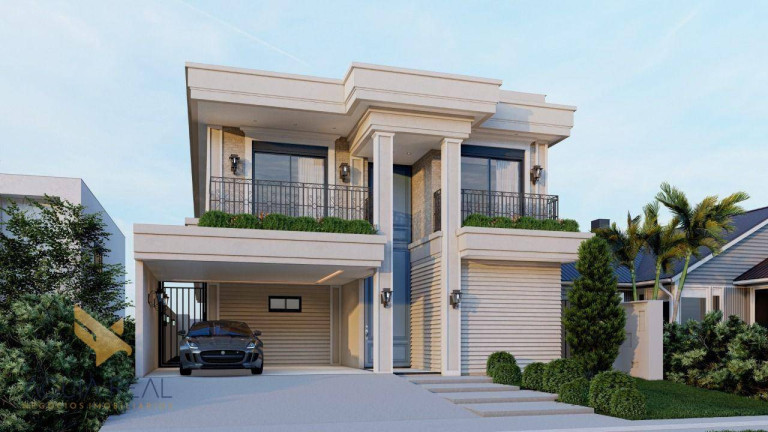 Sobrado com 4 Quartos à Venda, 314 m² em Jardim Montevidéu - Campo Grande