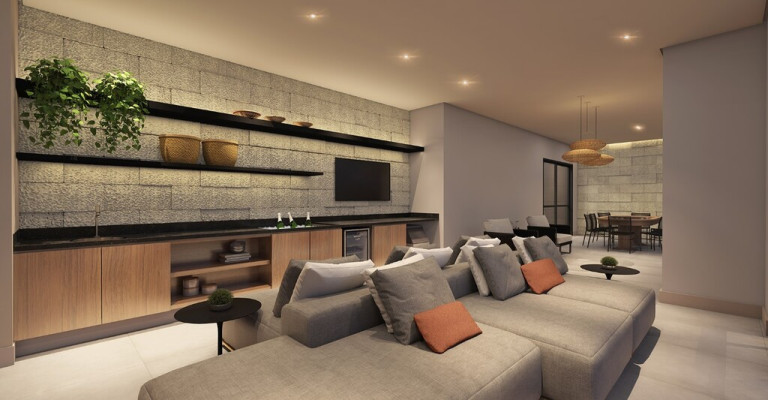 Imagem Apartamento com 1 Quarto à Venda, 45 m² em Mirandópolis - São Paulo