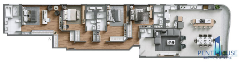 Imagem Apartamento com 4 Quartos à Venda, 210 m² em Praia Brava De Itajaí - Itajaí Imagem Apartamento com 4 Quartos à Venda, 210 m² em Praia Brava De Itajaí - Itajaí