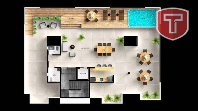 Imagem Apartamento com 2 Quartos à Venda, 69 m² em Bessa - João Pessoa