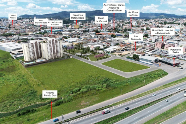 Imagem Imóvel com 2 Quartos à Venda, 47 m² em Recreio Estoril - Atibaia Imagem Imóvel com 2 Quartos à Venda, 47 m² em Recreio Estoril - Atibaia