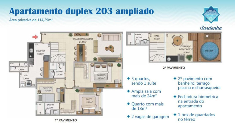 Imagem Apartamento com 2 Quartos à Venda, 172 m² em Recreio Dos Bandeirantes - Rio De Janeiro