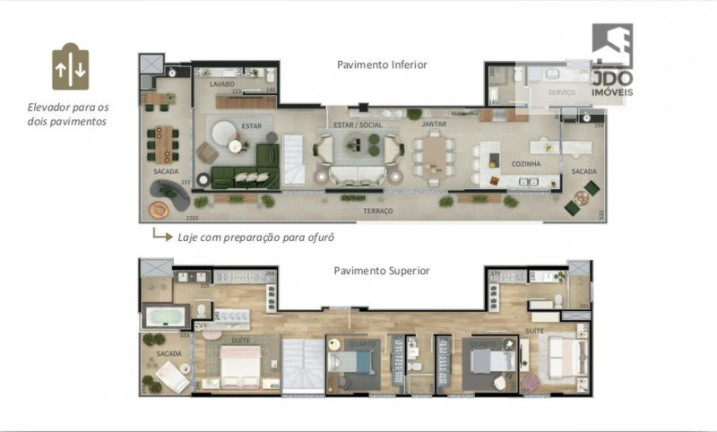 Imagem Apartamento com 4 Quartos à Venda, 260 m² em água Verde - Curitiba