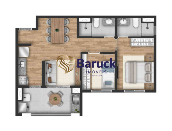 Imagem Apartamento com 3 Quartos à Venda,  em Santo Amaro - São Paulo