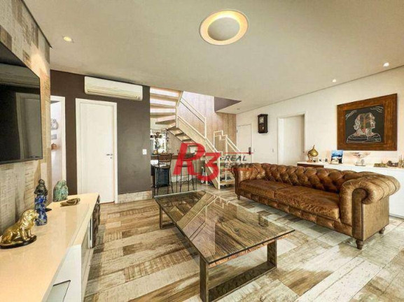 Imagem Cobertura com 3 Quartos à Venda, 168 m² em Pompéia - Santos