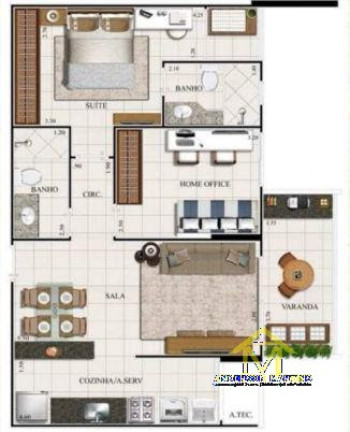 Imagem Apartamento com 2 Quartos à Venda, 62 m² em Praia De Itaparica - Vila Velha Imagem Apartamento com 2 Quartos à Venda, 62 m² em Praia De Itaparica - Vila Velha