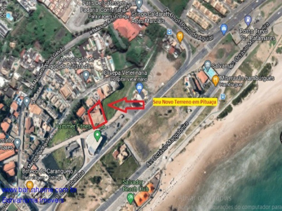 Terreno à Venda, 972 m² em Pituaçu - Salvador