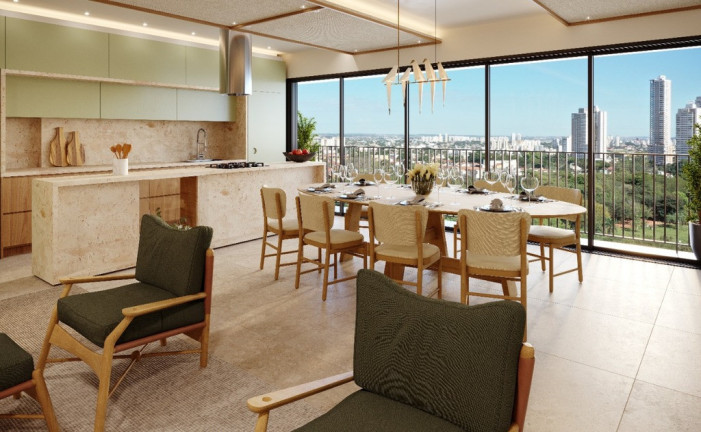 Imagem Apartamento com 3 Quartos à Venda, 158 m² em Setor Bueno - Goiânia