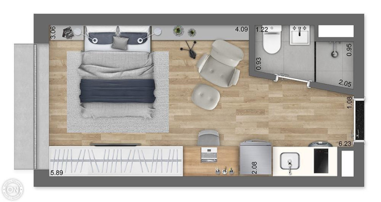 Imagem Imóvel com 1 Quarto à Venda, 73 m² em Jardim Paulista - São Paulo