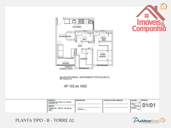 Imagem Apartamento com 2 Quartos à Venda, 37 m² em Aldeota - Fortaleza