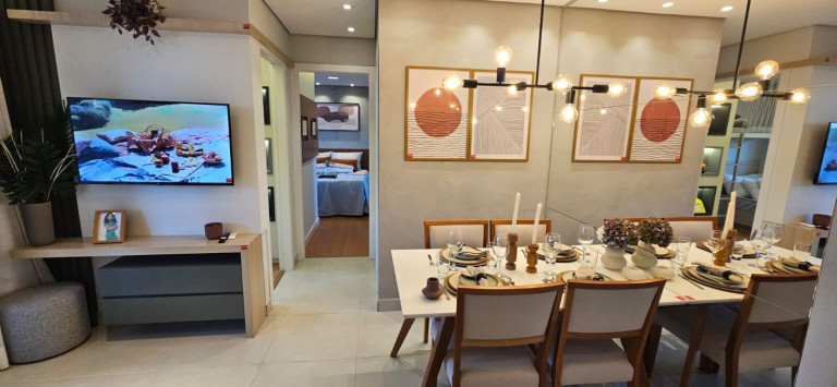 Apartamento com 2 Quartos à Venda, 17 m² em Mogi Moderno - Mogi Das Cruzes