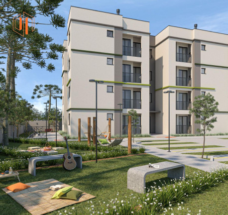 Imagem Apartamento com 2 Quartos à Venda, 46 m² em Vargem Grande - Pinhais
