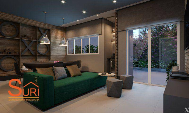 Apartamento com 3 Quartos à Venda, 96 m² em Vila Léa - Santo André