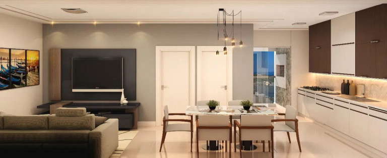 Imagem Apartamento com 1 Quarto à Venda, 59 m² em Canto Da Praia - Itapema