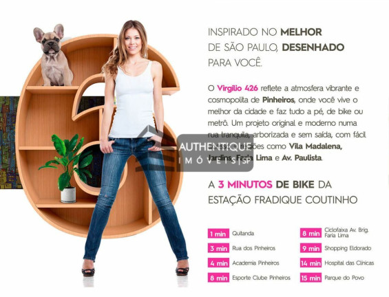 Imagem Apartamento com 2 Quartos à Venda, 39 m² em Pinheiros - São Paulo Imagem Apartamento com 2 Quartos à Venda, 39 m² em Pinheiros - São Paulo