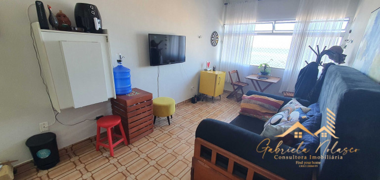 Imagem Kitnet com 1 Quarto para Alugar, 33 m² em José Menino - Santos