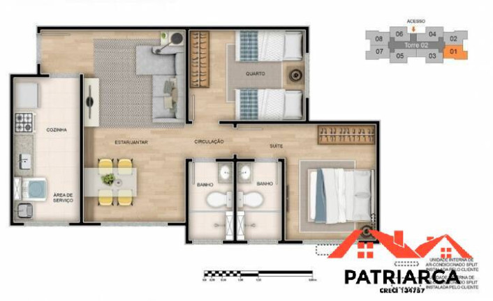 Imagem Apartamento com 2 Quartos à Venda, 54 m² em Fundação Da Casa Popular - Campinas Imagem Apartamento com 2 Quartos à Venda, 54 m² em Fundação Da Casa Popular - Campinas
