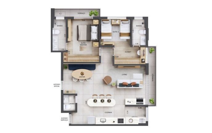 Imagem Apartamento com 3 Quartos à Venda, 96 m² em Jardim Guedala - São Paulo Imagem Apartamento com 3 Quartos à Venda, 96 m² em Jardim Guedala - São Paulo