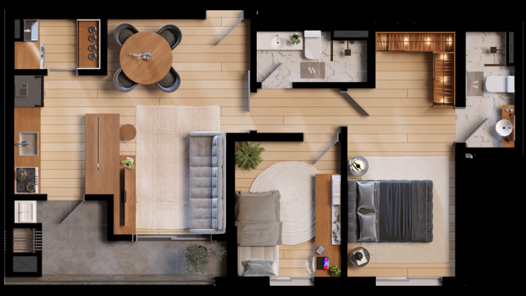Imagem Apartamento com 3 Quartos à Venda, 86 m² em Santa Quitéria - Curitiba