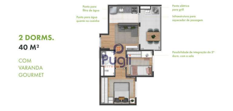 Imagem Apartamento com 2 Quartos à Venda, 44 m² em Vila Nair - São Paulo Imagem Apartamento com 2 Quartos à Venda, 44 m² em Vila Nair - São Paulo