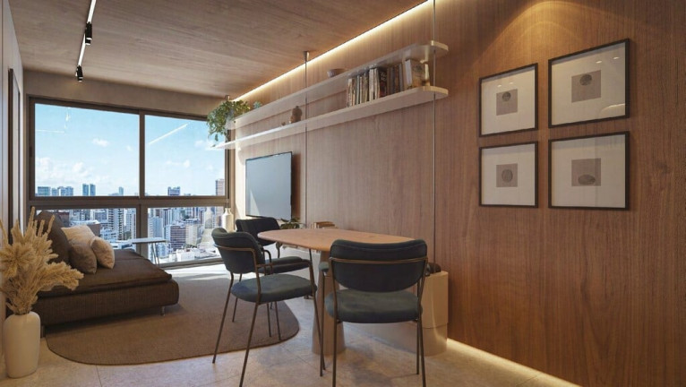 Imagem Apartamento com 1 Quarto à Venda, 31 m² em Encruzilhada - Recife