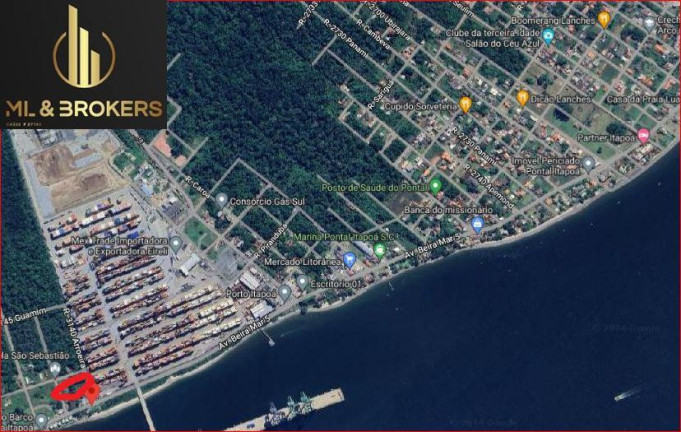 Imagem Terreno à Venda, 528 m² em Figueira Do Pontal - Itapoa