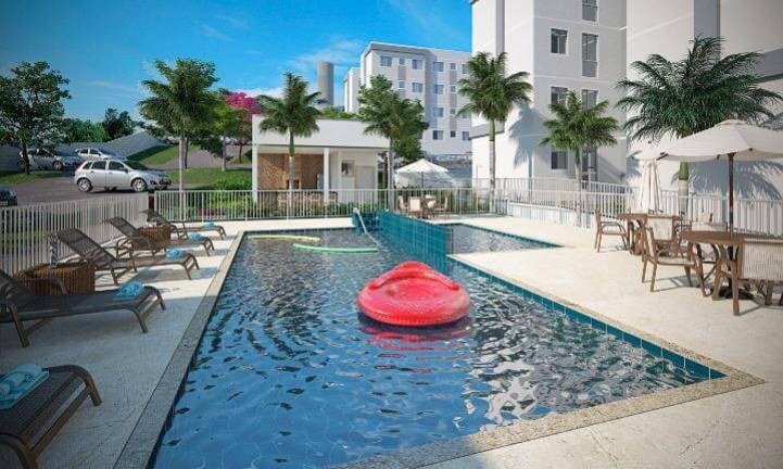 Apartamento com 2 Quartos à Venda,  em Caguassu - Sorocaba