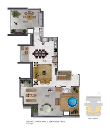 Imagem Apartamento com 3 Quartos à Venda, 83 m² em Predial - Torres