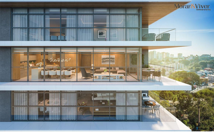 Imagem Apartamento com 3 Quartos à Venda, 190 m² em Cabral - Curitiba