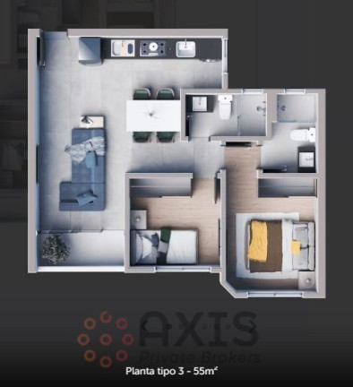 Imagem Apartamento com 2 Quartos à Venda, 55 m² em São Luiz - Belo Horizonte Imagem Apartamento com 2 Quartos à Venda, 55 m² em São Luiz - Belo Horizonte