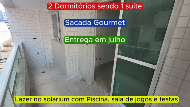 Apartamento com 2 Quartos à Venda, 67 m² em Aviação - Praia Grande
