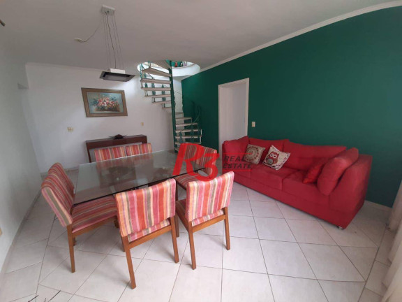 Imagem Cobertura com 3 Quartos à Venda, 300 m² em Pompéia - Santos