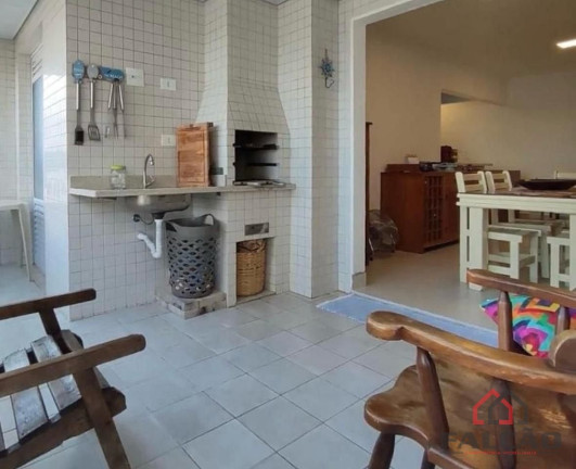 Imagem Apartamento com 3 Quartos à Venda, 148 m² em Canto Do Forte - Praia Grande