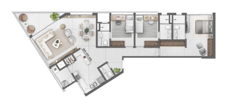 Imagem Apartamento com 3 Quartos à Venda, 121 m² em Centro - Torres