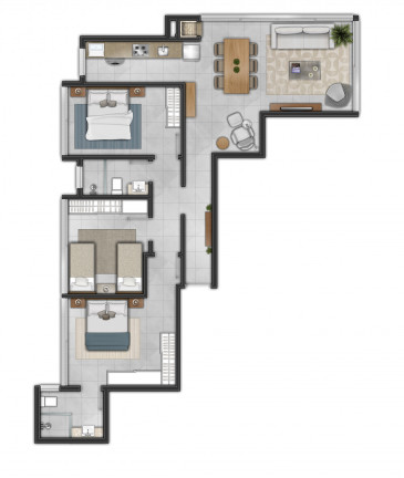 Imagem Apartamento com 3 Quartos à Venda, 122 m² em Centro - Torres