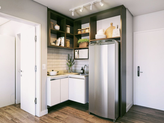 Imagem Apartamento com 1 Quarto para Alugar, 39 m² em Pinheiros - São Paulo