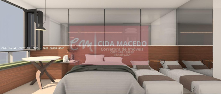 Imagem Flat com 1 Quarto à Venda, 25 m² em Bessa - João Pessoa