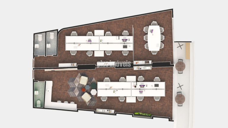 Imóvel Comercial para Alugar, 88 m² em República - São Paulo