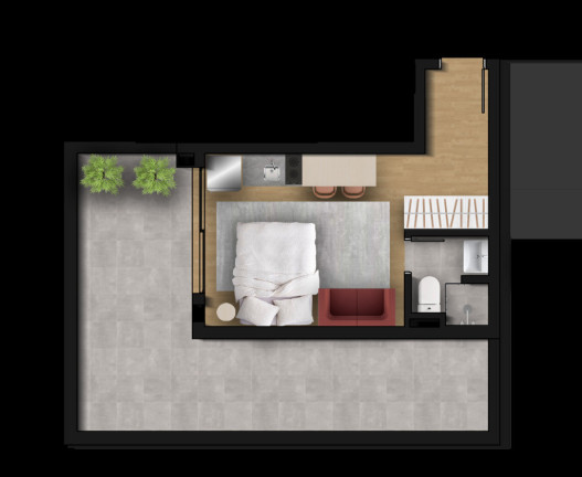 Imagem Apartamento com 1 Quarto à Venda, 42 m² em Brooklin Paulista - São Paulo Imagem Apartamento com 1 Quarto à Venda, 42 m² em Brooklin Paulista - São Paulo