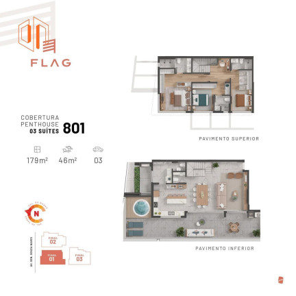 Imagem Apartamento com 3 Quartos à Venda, 130 m² em Cristo Rei - Curitiba