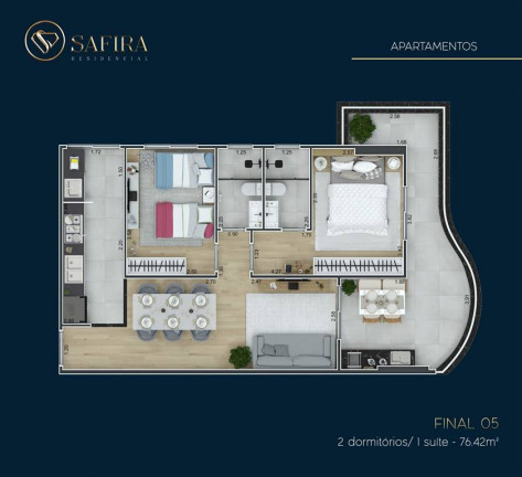 Imagem Apartamento com 2 Quartos à Venda, 76 m² em Guilhermina - Praia Grande Imagem Apartamento com 2 Quartos à Venda, 76 m² em Guilhermina - Praia Grande