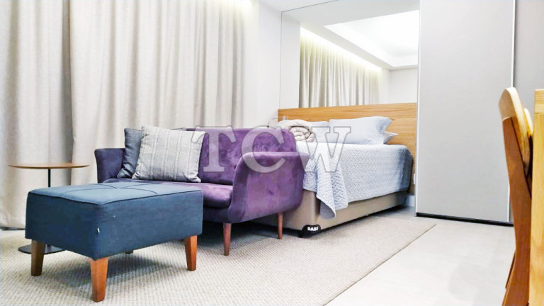 Imagem Apartamento com 1 Quarto à Venda, 43 m² em Brooklin - São Paulo Imagem Apartamento com 1 Quarto à Venda, 43 m² em Brooklin - São Paulo