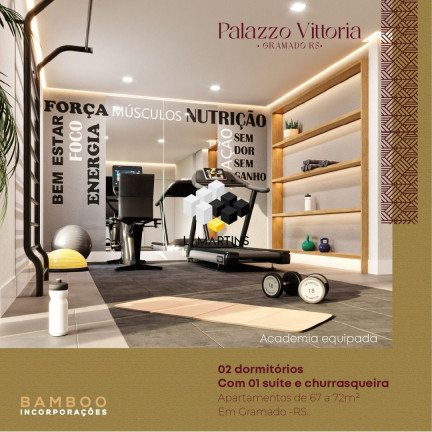 Imagem Apartamento com 2 Quartos à Venda, 67 m² em Floresta - Gramado