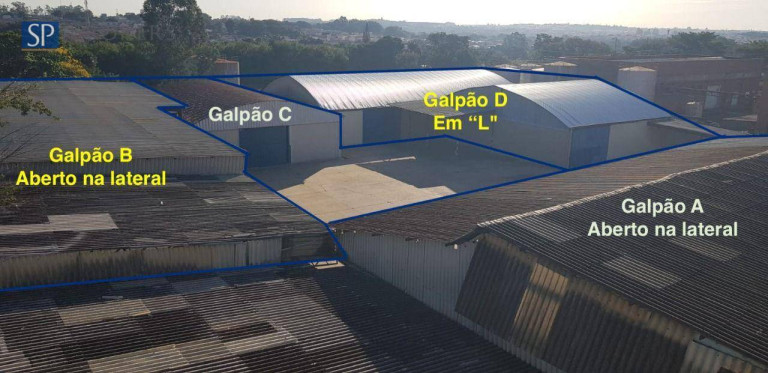 Imagem Galpão à Venda ou Locação, 5.600 m² em Jardim Eulina - Campinas Imagem Galpão à Venda ou Locação, 5.600 m² em Jardim Eulina - Campinas
