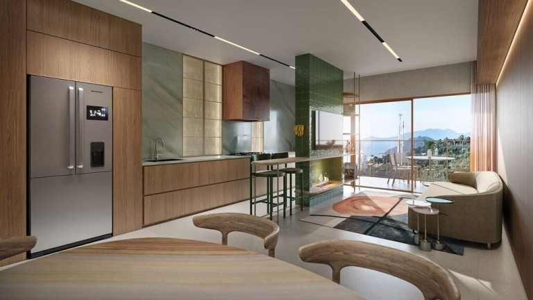 Imagem Apartamento com 2 Quartos à Venda, 93 m² em Praia Brava De Itajaí - Itajaí