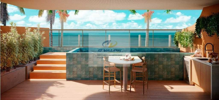 Imagem Apartamento com 1 Quarto à Venda, 25 m² em Bessa - João Pessoa