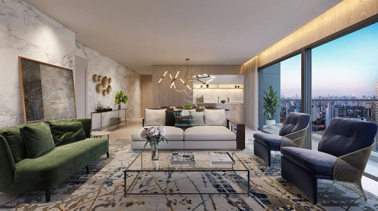 Imagem Apartamento com 1 Quarto à Venda, 53 m² em Vila Nova Conceição - São Paulo