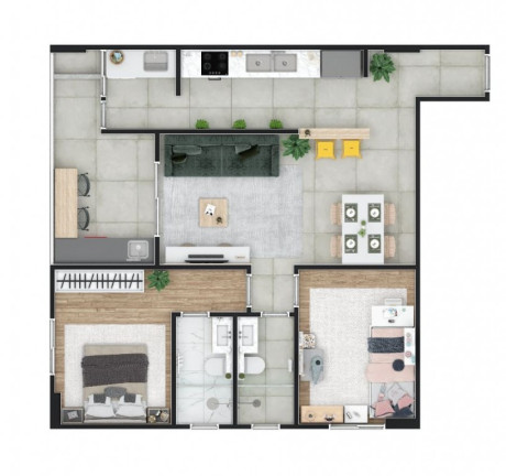 Imagem Apartamento com 2 Quartos à Venda, 67 m² em Guilhermina - Praia Grande Imagem Apartamento com 2 Quartos à Venda, 67 m² em Guilhermina - Praia Grande