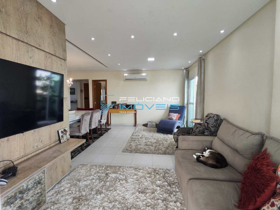 Imagem Apartamento com 3 Quartos à Venda, 123 m² em Guilhermina - Praia Grande
