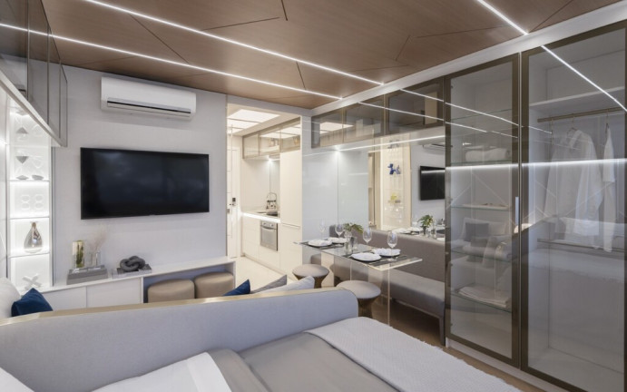 Imagem Imóvel com 1 Quarto à Venda, 24 m² em Rio Branco - Porto Alegre